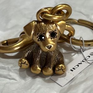 Coach Creatures Puppy Bag Charm. NWT